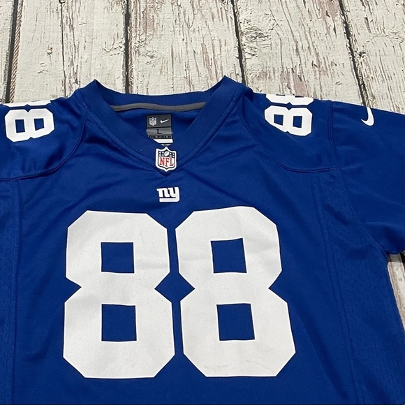 Kids Boys Hakeem Knicks New York Giants Nike NFL Football Jersey Shirt - Picture 4 of 7
